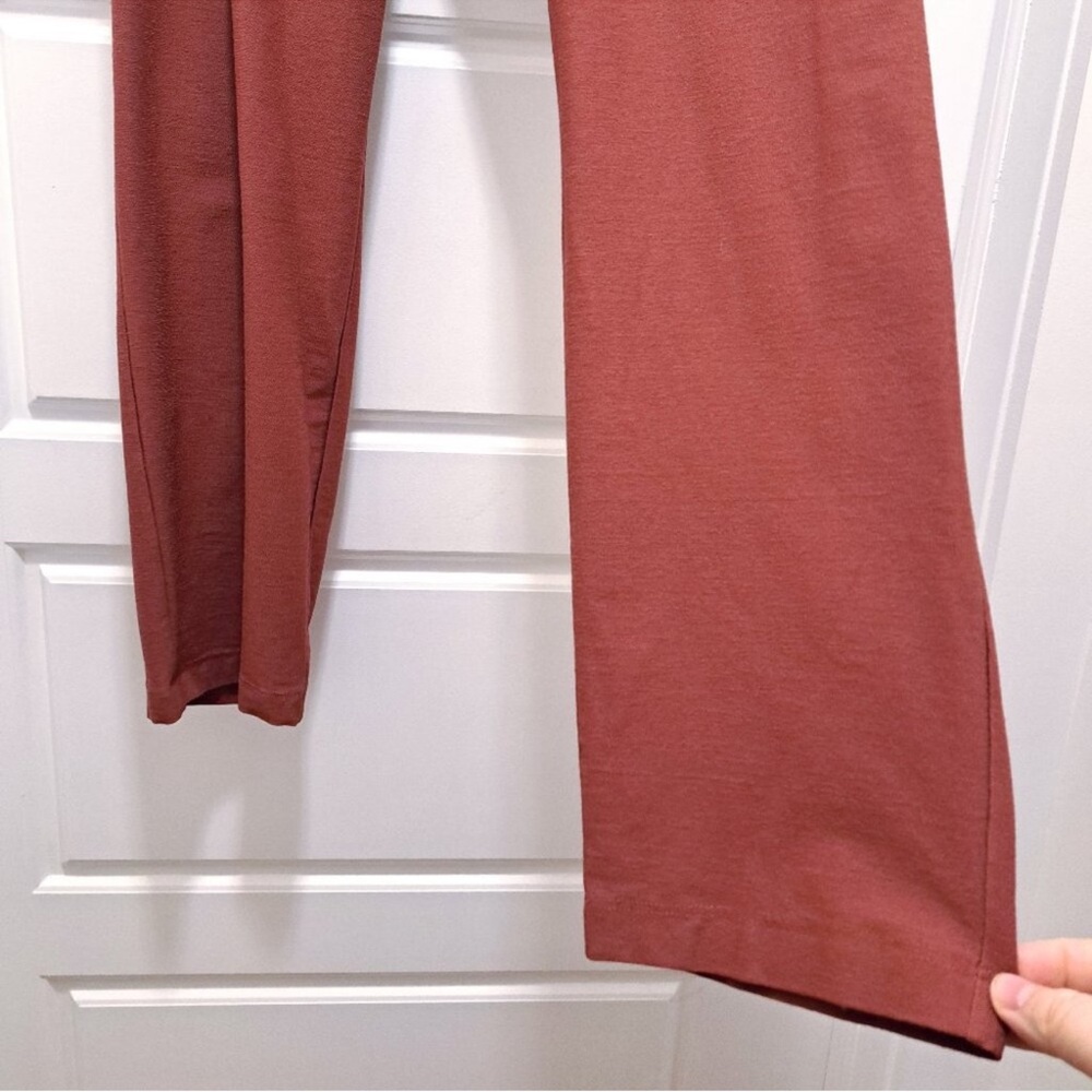 Eileen Fisher Terracotta Ankle Pants - Picture 3 of 6
